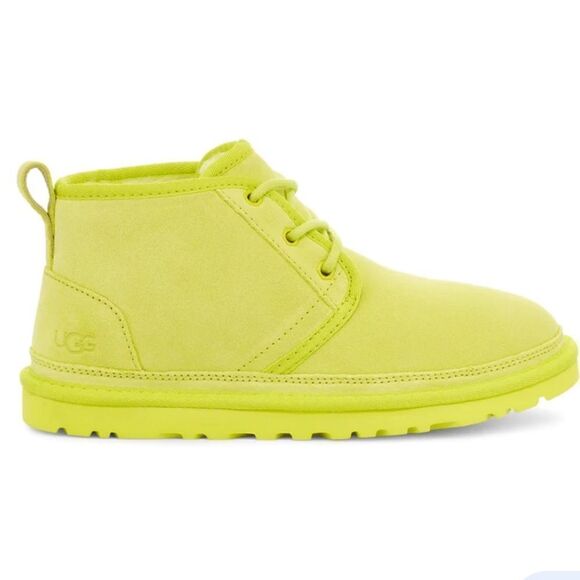 UGG NEUMEL Lime Green Woman’s Boots Size 5 - Picture 2 of 7